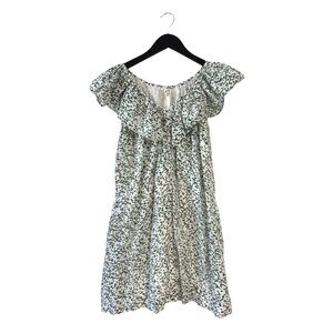 Mirth Capri Short Dress Ivy Coral Print Small